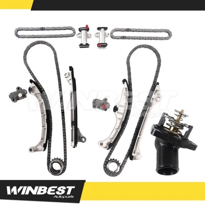 Kit de cadena de distribución termostato apto para Lexus GX460 LS460 LS600h Toyota Tundra 4.6L 5.0L Foto 1 de 4