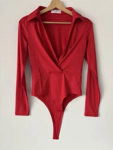 Body by By Swan Paris Size S sexy red party date glam - Zdjęcie 1 z 5
