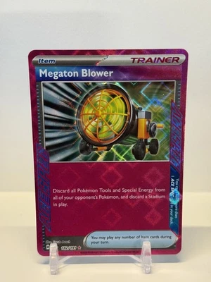 Megaton Blower 182/191 ACE SPEC Surging Sparks - Pokemon Pack Fresh Near Mint NM - Image 1 of 2