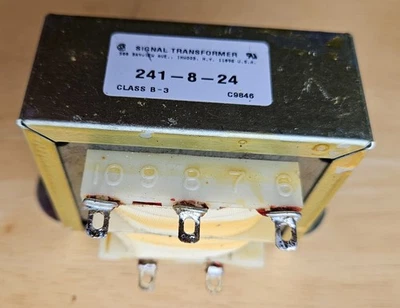 Signal Transformer 241-8-24 Power Transformer 115V Primary 24VCT Secondary 100VA - Image 1 of 3