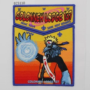 Boy Scout OA Flap Set Colonneh Lodge 137 2024 NOAC - Picture 1 of 1