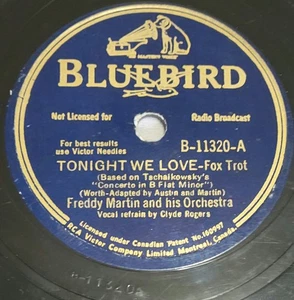 Freddy Martin And His Orchestra – Tonight We Love / Carmen Carmela - Bild 1 von 4