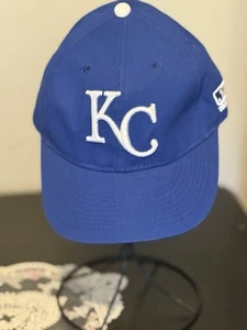 Kansas City Royals KC Team MLB Adjustable Strapback Blue Hat Cap - Picture 1 of 5