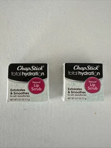 Chap Stick Total Hydration natürliches Lippenpeeling Peeling 0,27 Unzen jede Menge 2 - Bild 1 von 2