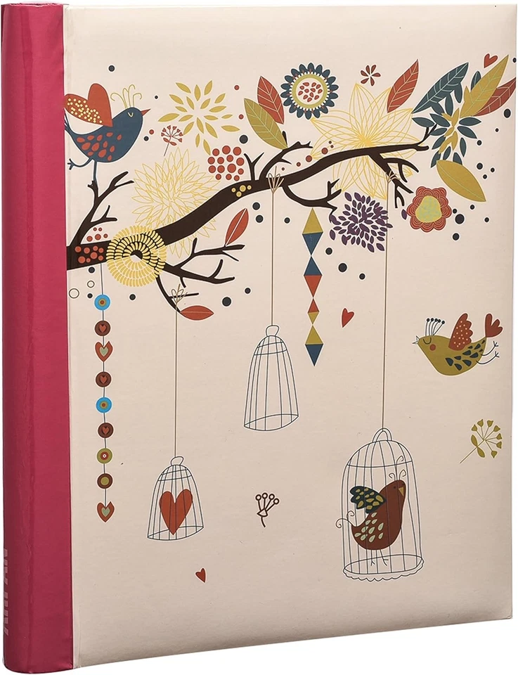 ARPAN Vintage Art Deco Style Self Adhesive Spiral Bound Photo Album X 1