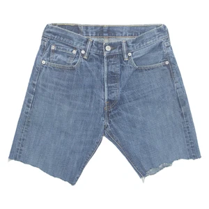 Pantalones cortos de mezclilla para hombre LEVI'S 501 azul M W30 - Imagen 1 de 6