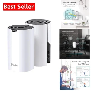 Deco S4 Whole Home Mesh WiFi System - Maximum Coverage, Speed & Parental Safety - Picture 1 of 8