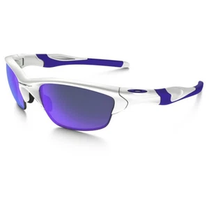 Oakley Half Jacket 2.0 Sunglasses (Pearl Frames, Violet Iridium Lenses) - Picture 1 of 6