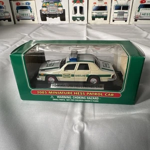 Hess Miniatur Mini Streifenwagen 2003 - Polizeiauto - Klasse-C einseitig vergilbt - Bild 1 von 6