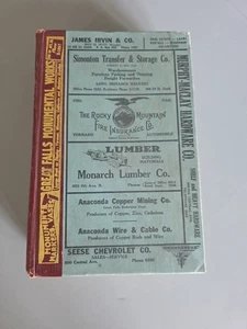 1942 - GREAT FALLS CITY and CASCADE County DIRECTORY - MONTANA - POLK'S BOOK  - Picture 1 of 6
