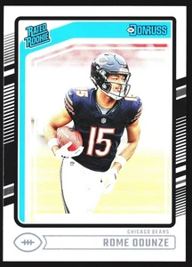 Rome Odunze 2024 Donruss Rated Rookie RC Chicago Bears #309 - Bild 1 von 2