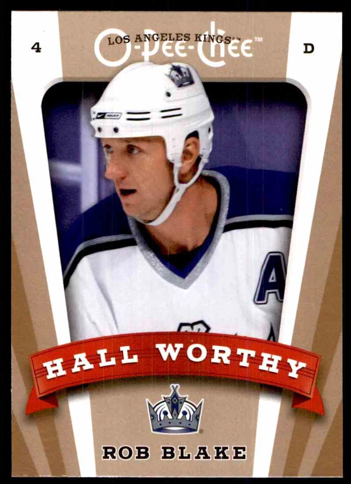 2006-07 O-PEE-CHEE HALL WORTHY SP ROB BLAKE LOS ANGELES KINGS #655 - Image 1 of 2