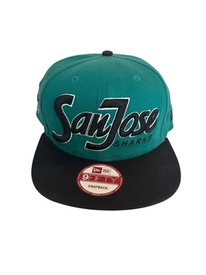 San Jose Sharks New Era Baseball Cap 9Fifty Men’s Hat - Image 1 of 4