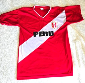 Camiseta De Fútbol De Colección Perú Nacional Ruiz Deporte Rojo Blanco Adulto S Fútbol Fútbol - Imagen 1 de 5