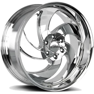 Strada C05 Retro 5 22x9 5x4.5" +35mm Chrome Wheel Rim 22" Inch - Picture 1 of 8