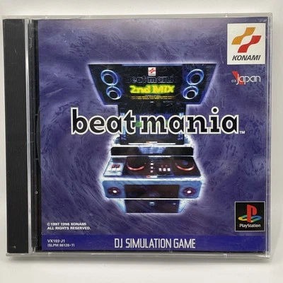 Japanese Beatmania PlayStation 1 (PS1) Japan Import CIB (US SELLER) UNTESTED - Image 1 of 4