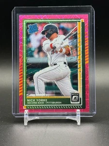 2025 Donruss NICK YORKE Optic Nick Yorke Pink Velocity /79 Pirates #37 - Picture 1 of 7