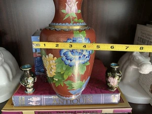 Vintage Chinese Cloisonne Enamel Vase from private collections  - Picture 1 of 9