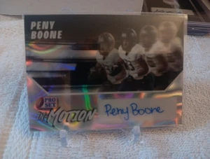 Peny Boone 2025 Leaf Pro Set Metal - In Motion #SM-PB1 SilverAuto 9/10 - Bild 1 von 2