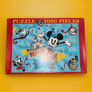 Disneyland Paris: Worlds Biggest Mickey Mouse Party 1000 Teile Puzzle ✅ - Bild 1 von 3