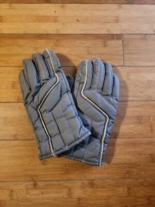 Vintage Retro BLACK SHEEP LEADER IN THE FIELD Gray insulated Gloves Sz Large - Picture 1 of 5