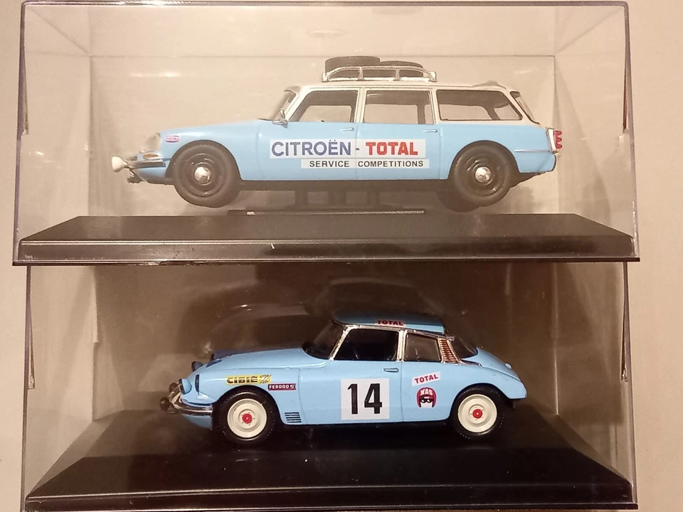 Lot assistance rallye du Maroc CITROEN (IXO/Altaya/ Universal Hobby) 1/43 - Photo 1/1