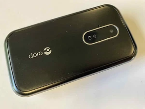 Doro Phone Easy 6620 DFC-0260 Mobile Phone (Unlocked) Flip Fold BIG Keypad Black - Picture 1 of 9