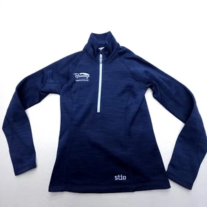 Stio Damen Mountain Shadow Gannett Peak Half-Zip Fleece Größe Small blau Wandern - Bild 1 von 10