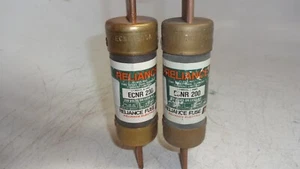 Lot of 2 Reliance ECNR200 Fuse 200A 250V Time Delay Dual Element RK5 - Picture 1 of 9