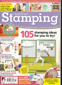 CREATIVE STAMPING , JULY, 2018 ISSUE 56 ( FREE STAMP SET &. INKPAD NOT INCLUDE - Imagen 1 de 1