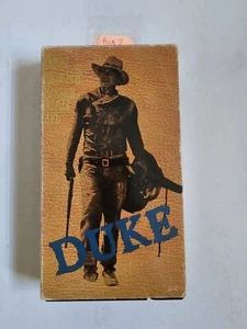 JOHN WAYNE BIGGER THAN LIFE (VHS, 1990) DUKE - Picture 1 of 9
