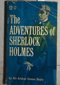 ADVENTURES OF SHERLOCK HOLMES by Sir Arthur Conan Doyle (1960) Pop Lib paperback - Picture 1 of 3