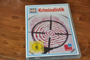 DVD + Was ist WAS ++ Kriminialistik ++ Tätern auf der Spur + ab 6 J + nw - Bild 1 von 4