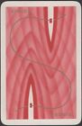 Playing Cards Single Card Old Vintage * Singer Sewing Machine  Advertising Art E
