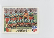 1994 World Cup Album Stickers International Version 444 Black Back Cameroon #143