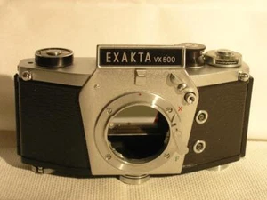 As-Is Mint - Exakta VX500 35mm Film SLR Camera Body with Take-Up Spool - Picture 1 of 7