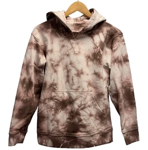 Lululemon Damen Gr. 4 All Yours Pullover Hoodie Sweatshirt rosa/braun Batik - Bild 1 von 6