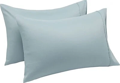 1800 SERIES ULTRA SOFT PILLOWCASES - SET OF 2 PILLOW CASES KING & QUEEN SIZE - Image 1 of 3