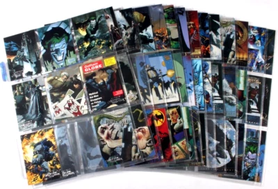 1996 SKYBOX BATMAN MASTER SERIES PREMIER ED SET OF 82/90 CARDS PLUS MORE MINT! - Image 1 of 4