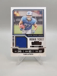 2023 Panini Contenders - Rookie Ticket Swatches Variations #TS30V Sam LaPorta - Picture 1 of 2