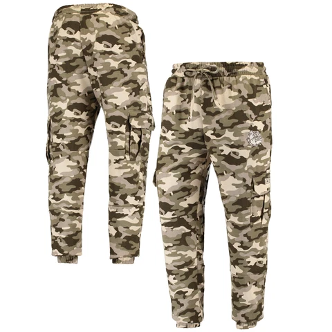 Men's Colosseum Camo Gonzaga Bulldogs OHT Military Appreciation Code Fleece Cover