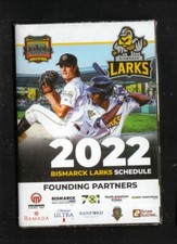 Bismarck Larks--2022 Pocket Schedule--Farmers Union Insurance--Northwoods League