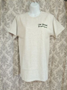 OLD FRIENDS CREW NECK COTTON T-SHIRT - Picture 1 of 8