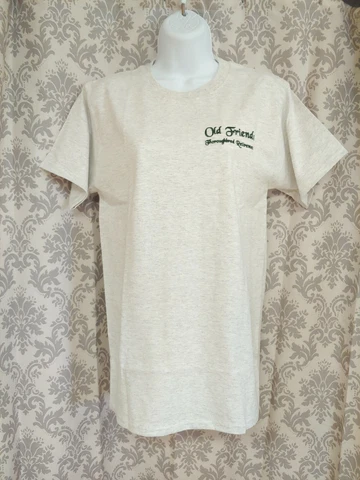 OLD FRIENDS CREW NECK COTTON T-SHIRT Cover