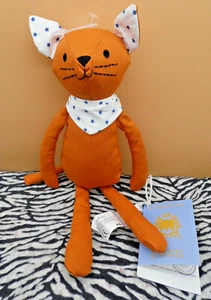 C/ DOUDOU BOUT'CHOU MONOPRIX RENARD ORANGE BLANC ETOILE BLEU 100% NEUF 4 DISPO - Bild 1 von 2