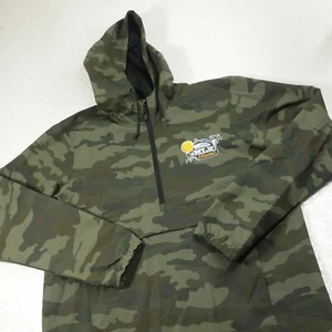 Chaqueta de caballero violenta para hombre XL verde camuflada multicámara cortavientos con capucha empaquetable - Imagen 1 de 13