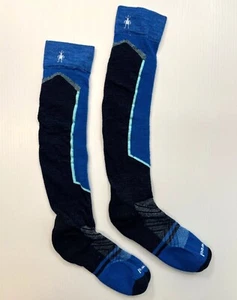 SMARTWOOL Ski Targeted Cushion Over The Calf Socks - LAGUNA BLUE - Picture 1 of 3