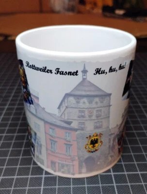 Tasse Rottweiler Fasnet, Fasching, Karneval - Bild 1 von 3