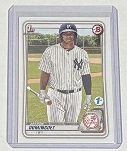 2020 BOWMAN 1ST EDITION #BFE-8 JASSON DOMINGUEZ - NEW YORK YANKEES