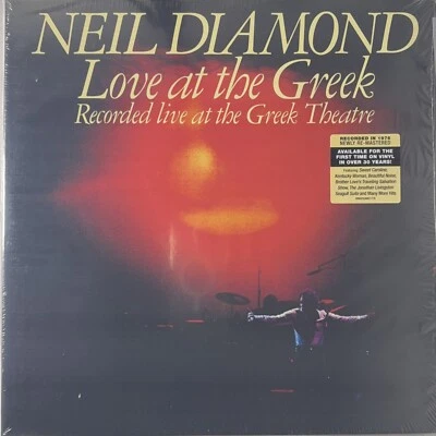 Neil Diamond – Love At The Greek: Recorded Live At The Greek Theatre 2xVinyl LP - Image 1 of 4